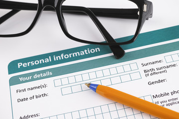 Personal information