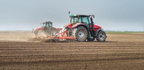 Preparing field