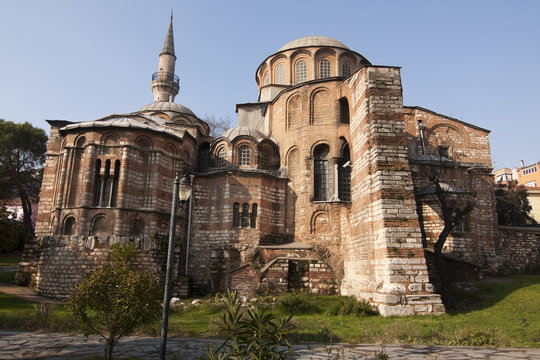 Chora Church  in Istanbul, Turkey