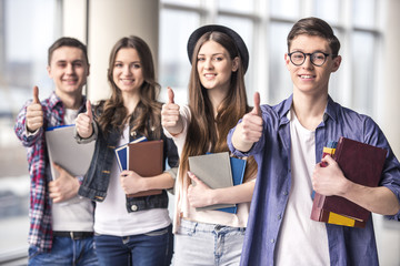 Fototapeta premium Students