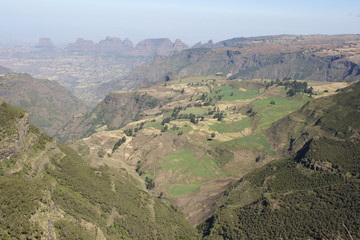 Fototapeta na wymiar Semien Mountains National Park, Äthiopien, Afrika