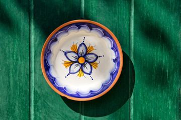Traditional maltese hand-painted plate