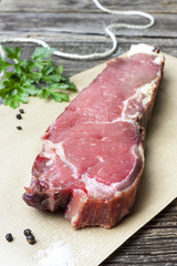 T-bone steak