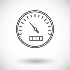 Speedometer icon.