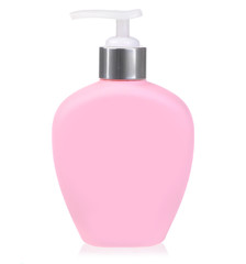 Pink Lotion Bottle