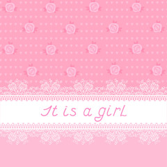 It is a girl