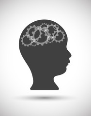 Icon children's education. computer technologies.