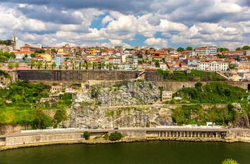 Fototapeta na wymiar The historic center of Porto - Portugal