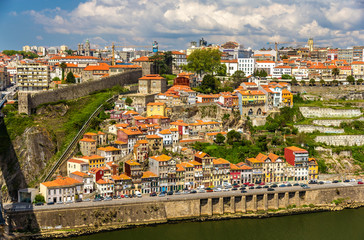 Fototapeta na wymiar The historic center of Porto - Portugal