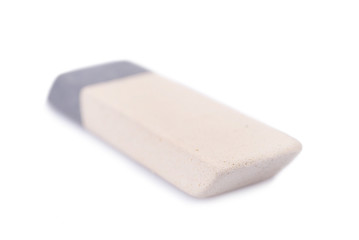 Eraser isolated on white