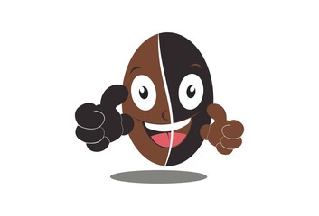 Coffee Bean Character