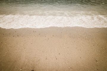 sand beach wave surf sea water vintage retro