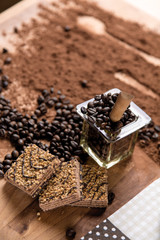 Natural coffee, home concept, natural food