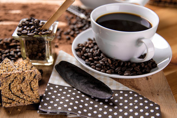 Home related concept of coffee break