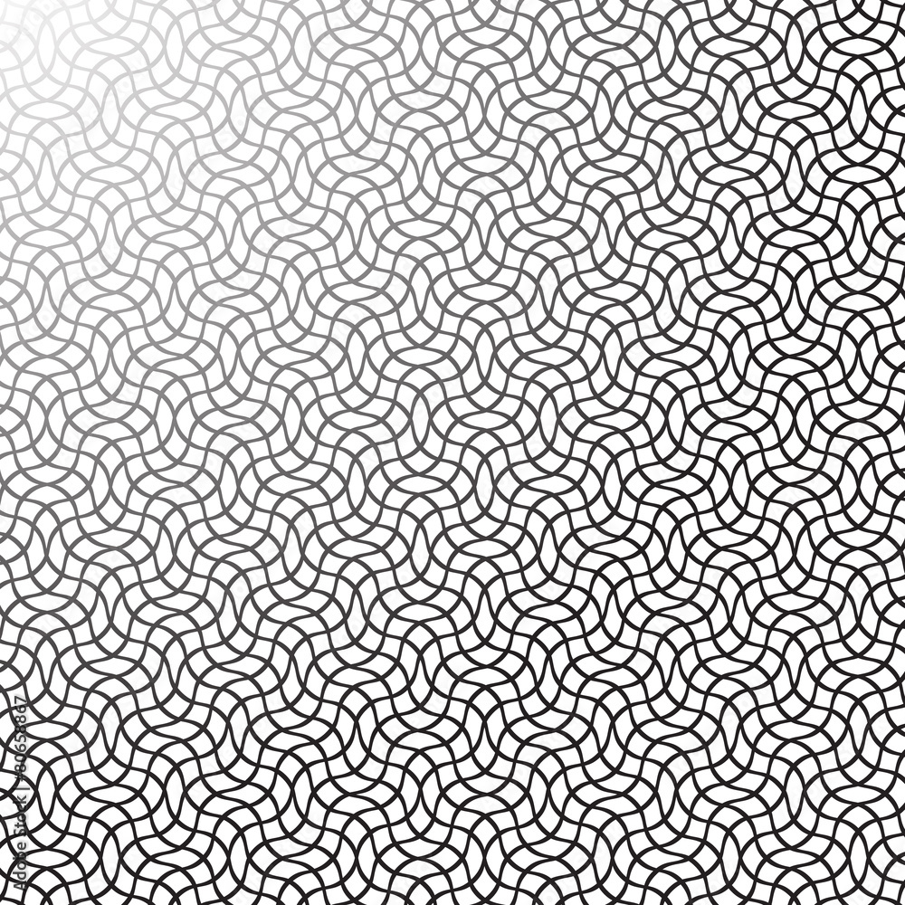 Aufkleber Intersecting lines with gradient fill (vector file)