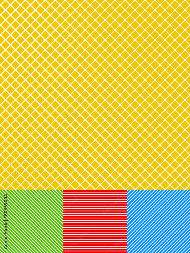 Poster different lines background set (gridded, diagonal and horizontal