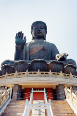 Fototapeta premium Tian Tan Buddha in Hong Kong