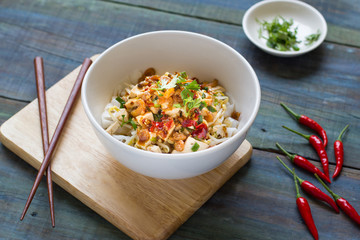 Wide Rice Noodle Rolls(Kuay Teow Lot)