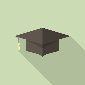 Graduation cap, Knowlege concept