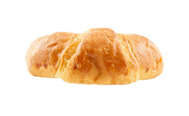 Croissant isolated white background