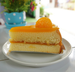 Dessert - Orange cake