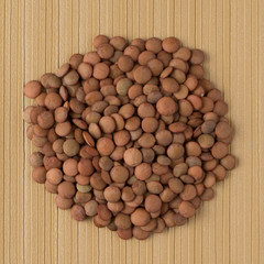 Circle of lentils