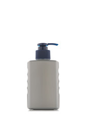 push bottle on white background