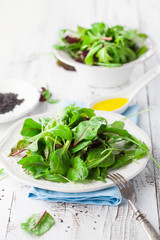 Fresh green salad