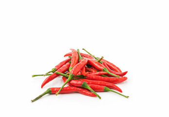 chili pepper on white background