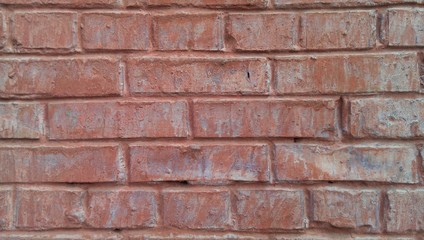 Obraz premium The wall of the old brick