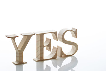 YES word