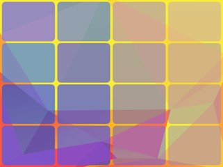 abstract color triangles and tiles