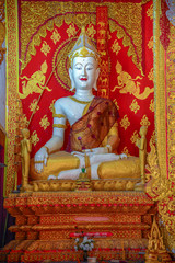 Obraz premium White Buddha Image
