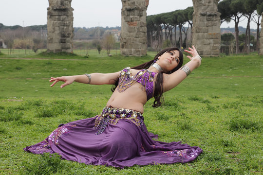 purple odalisque