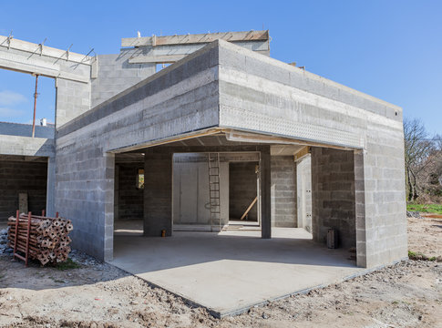 Maison en construction