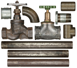 Valves and pipes