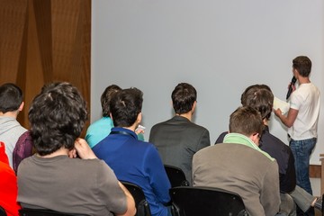 Obraz premium Conference and presentation.