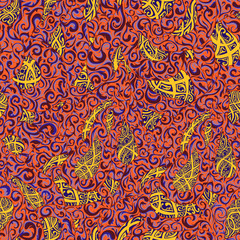 Seamless colorful floral pattern