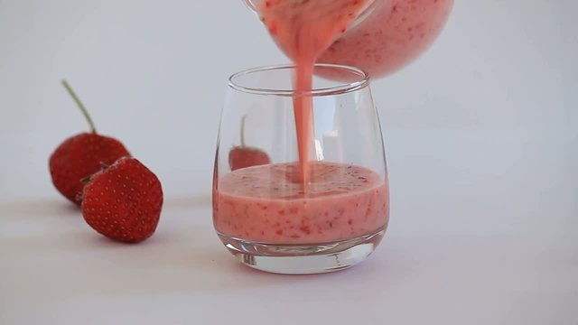 strawberry smoothie