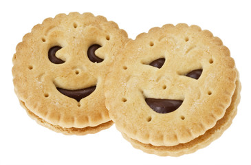 Kekse mit Smileys