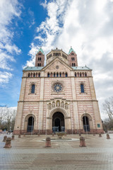 Fototapeta na wymiar Speyer Cathedral Main Entrance