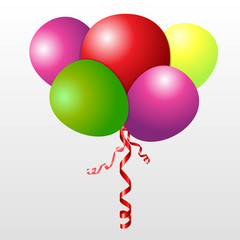 Color set balloons