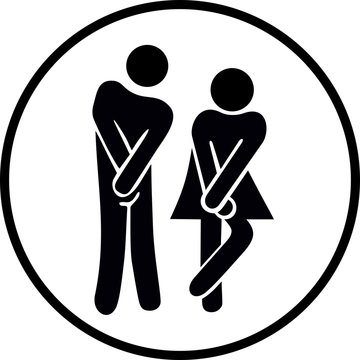 Toiletteaufkleber
