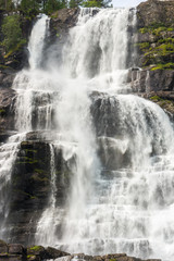 Fototapeta na wymiar Waterfall Tvindefossen, Norway