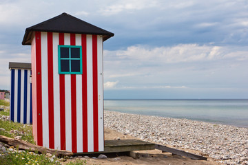 Badehäuschen am Strand von Rageleje - Dänemark 13