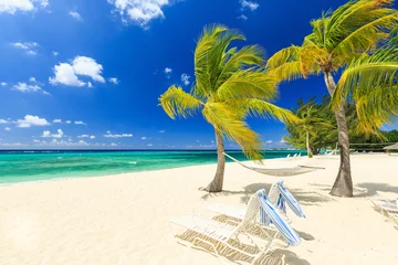 Fotobehang Seven Mile Beach, Grand Cayman 7 mijl strand, Grand Cayman