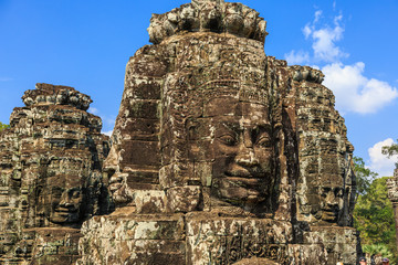 Fototapeta na wymiar Bayon Temple. Siem Reap, Cambodia