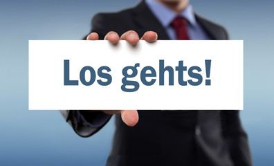 Los gehts!