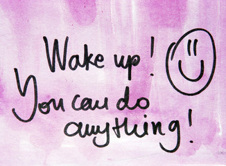 motivational message wake up