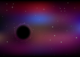 a black hole in space,eps10.